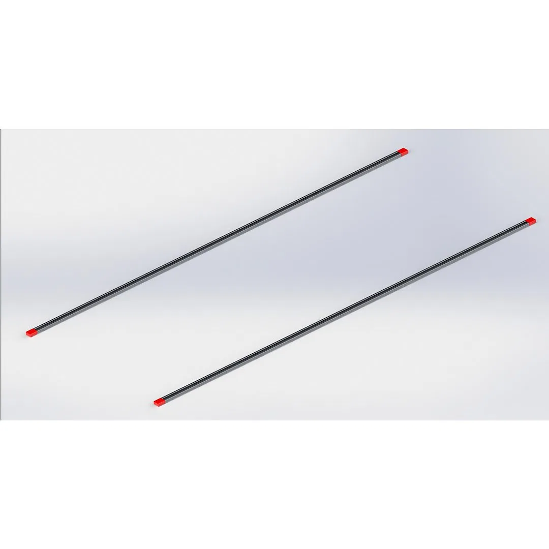 2102-0-01 – WEATHERGUARD Ladder Rack Mounting Bracket, For EZ Glide 2 ™ Bolt-On 102 Inch Length Aluminum With Mountin...